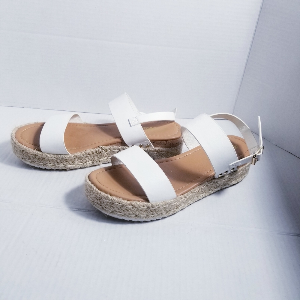 ATHLEFIT WEDGE SANDALS SIZE 8.5 - Picture 4 of 14